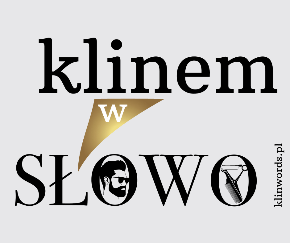 barber_golibroda Napis: Klinem w słowo, klinwords.pl